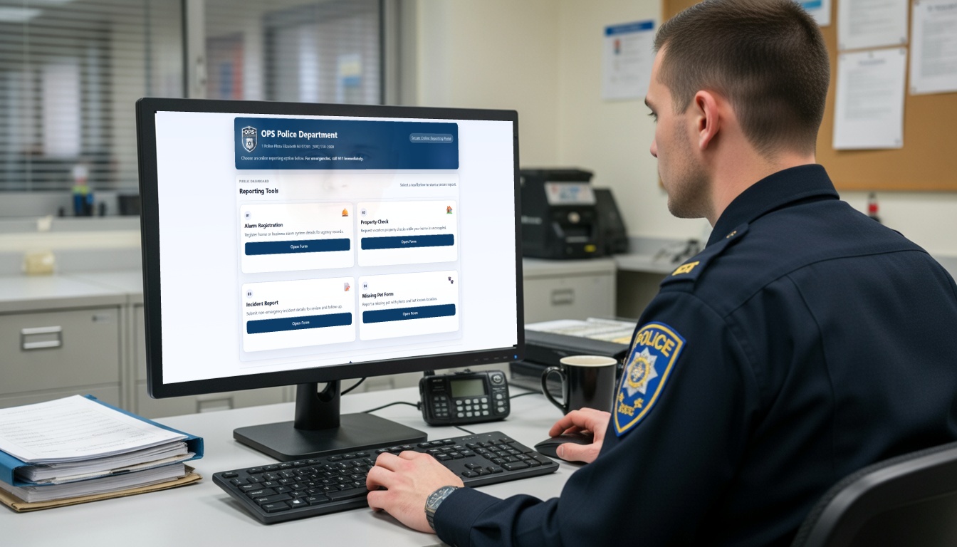 OPS Public Online Reporting Portal